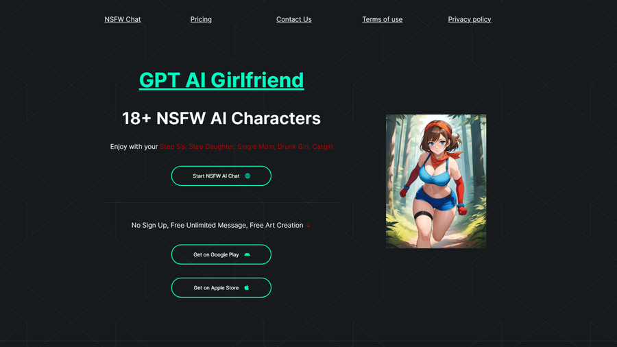 GPTGirlfriend AI Tool Reviews, Alternatives, Features, Pricing - AI Zones