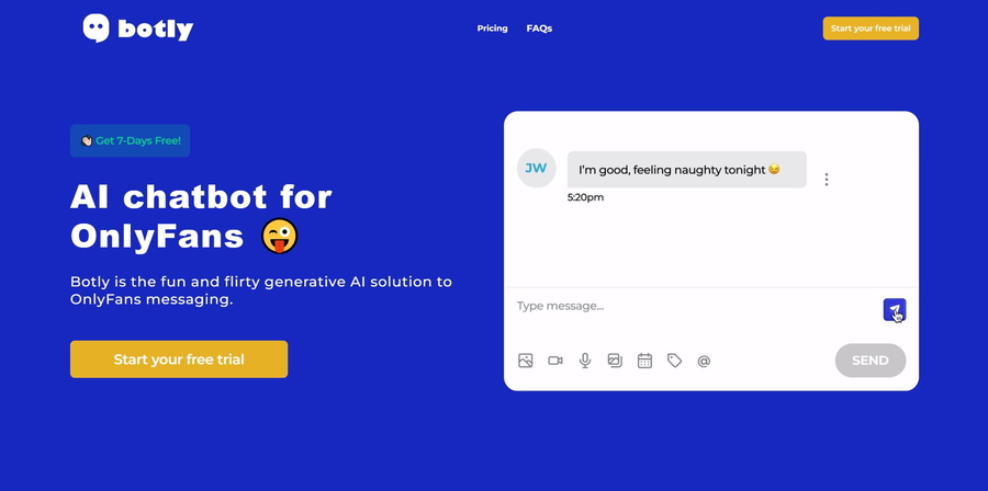 Botly: AI chatbot for OnlyFans AI Tool Reviews, Alternatives, Features,  Pricing - AI Zones